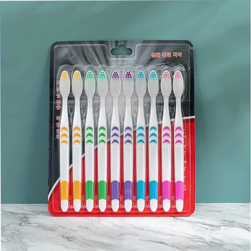 Bamboo Toothbrush Set - Double Ultra Soft Toothbrush Bamboo Charcoal