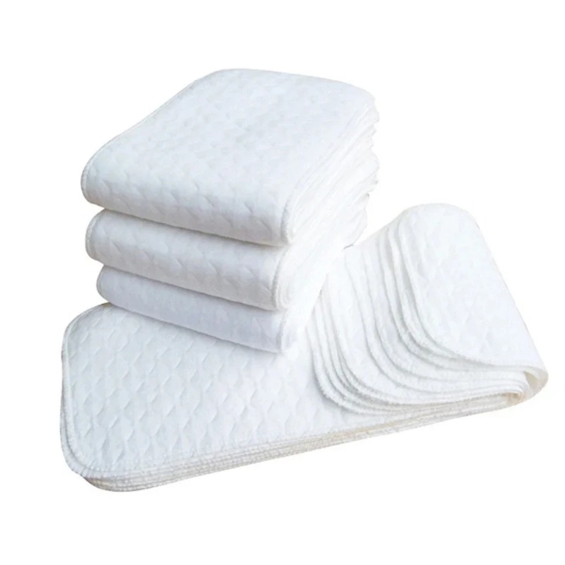 Cloth Diaper Insert - 2/5pcs Baby Reusable Diapers Washable Ecological