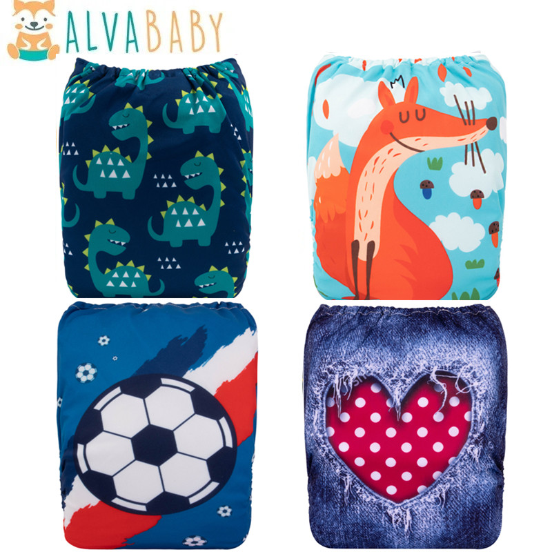 Cloth Diaper Insert - U Pick ALVABABY Baby Diaper Reusable