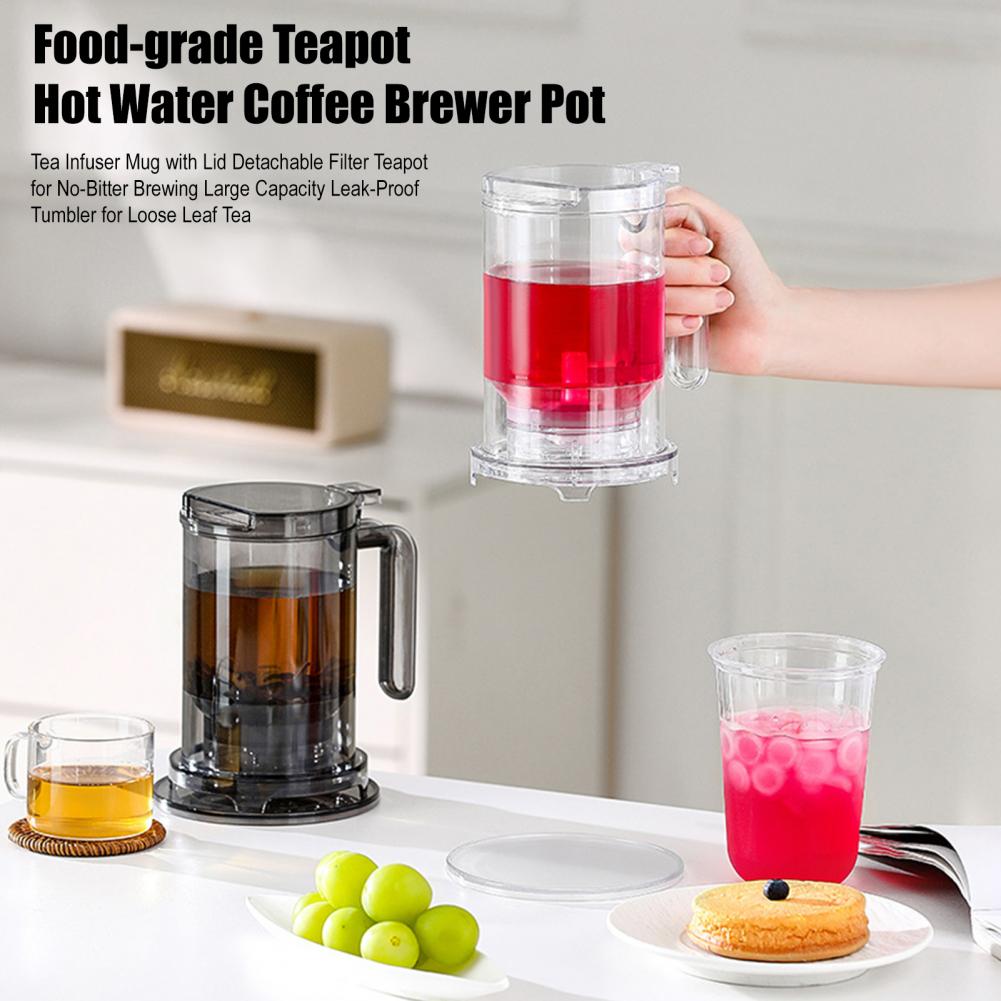 Tea Infuser Mug With Lid Detac - огляд і ціна Loose Leaf Tea Infuser
