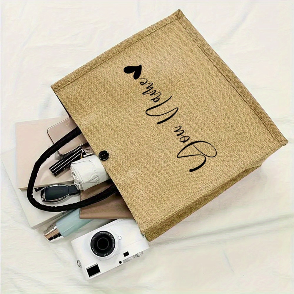 Personalized Name Linen Tote B - огляд і ціна Linen Bag Bulk
