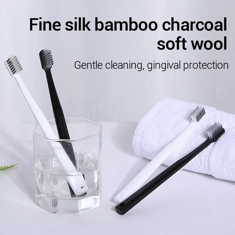kkjoy 10PCS Bamboo Charcoal To - огляд і ціна Bamboo Toothbrush Set