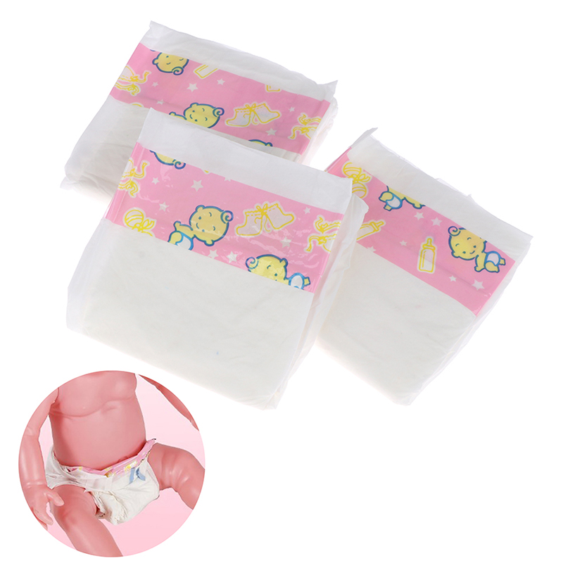 3pcs Diaper Pants Wear for Dol - огляд і ціна Cloth Diaper Insert