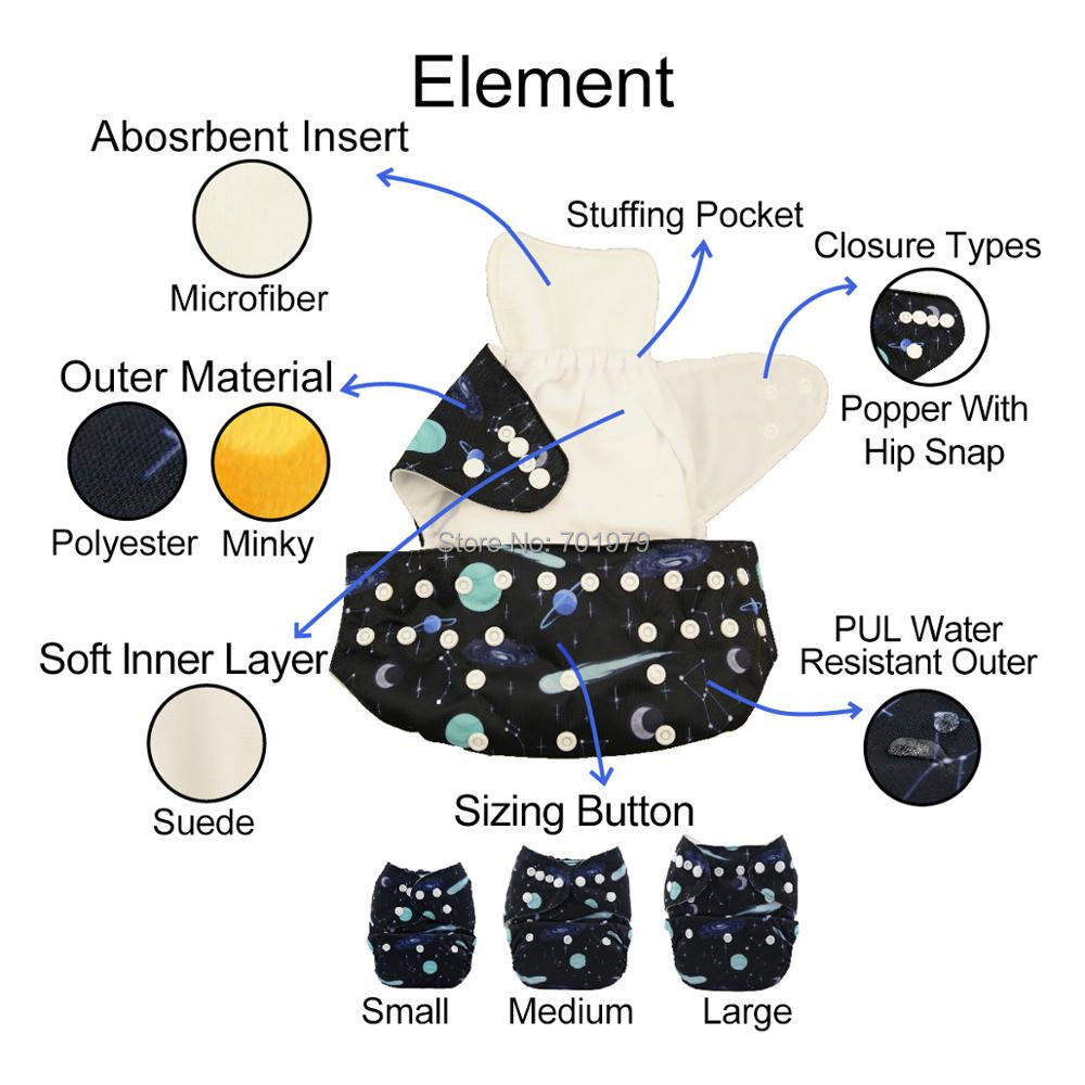 U Pick ALVABABY Baby Diaper Re - огляд і ціна Cloth Diaper Insert