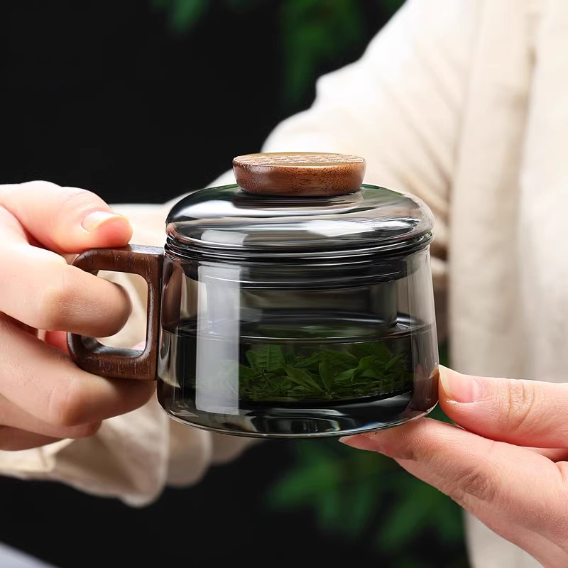 200/400ml Glass Tea Cup With I - огляд і ціна Loose Leaf Tea Infuser