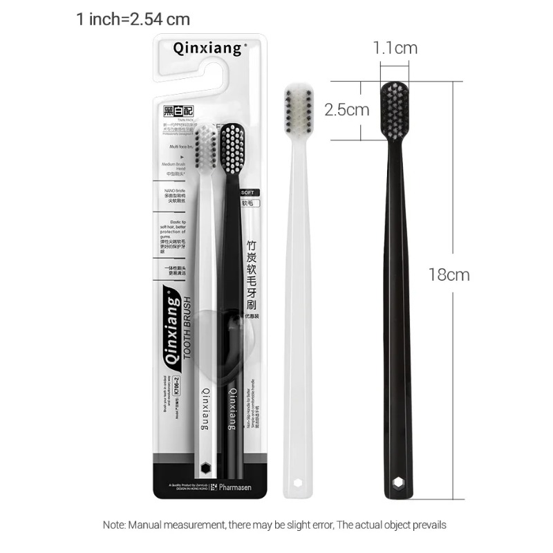 2-10PC Eco-Friendly Bamboo Cha - огляд і ціна Bamboo Toothbrush Set