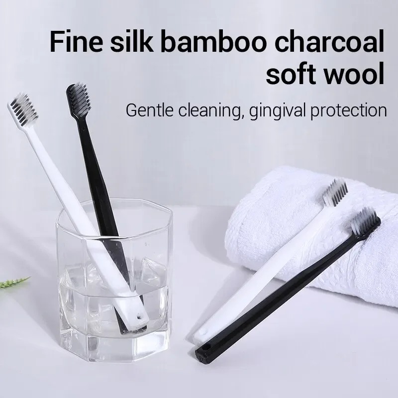 2-10PC Eco-Friendly Bamboo Cha - огляд і ціна Bamboo Toothbrush Set