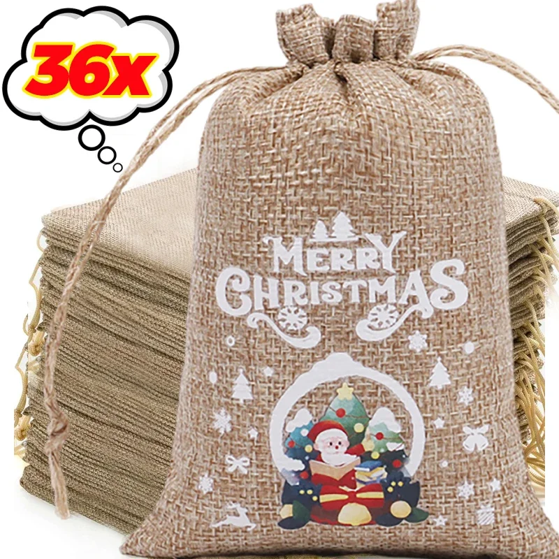 Wholesale Christmas Linen Bags - огляд і ціна Linen Bag Bulk