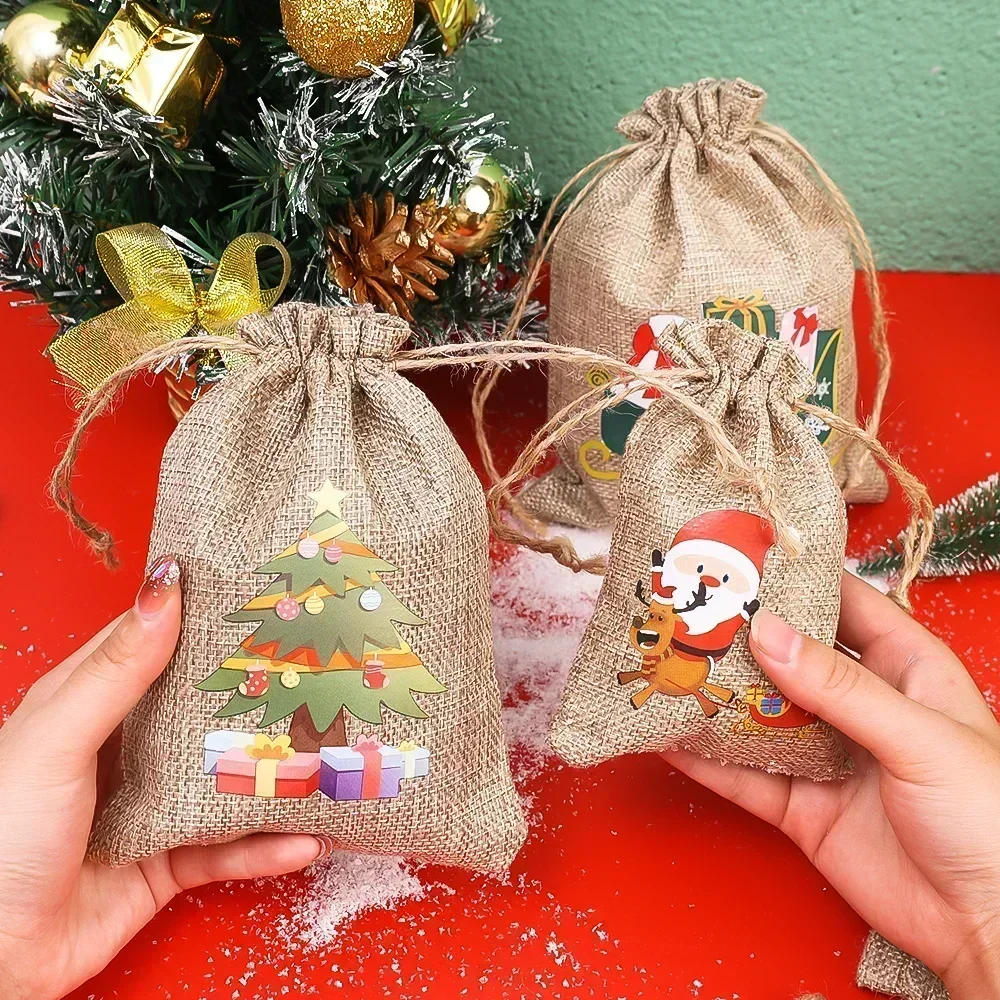 Wholesale Christmas Linen Bags - огляд і ціна Linen Bag Bulk