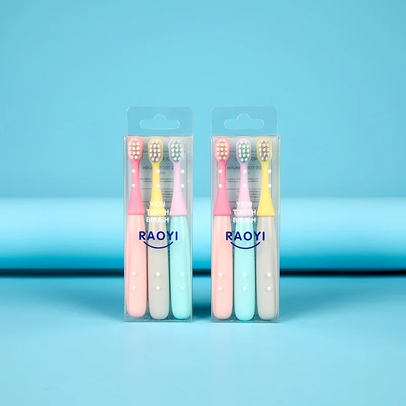 3pc/set Children's Toothbrush  - огляд і ціна Bamboo Toothbrush Set