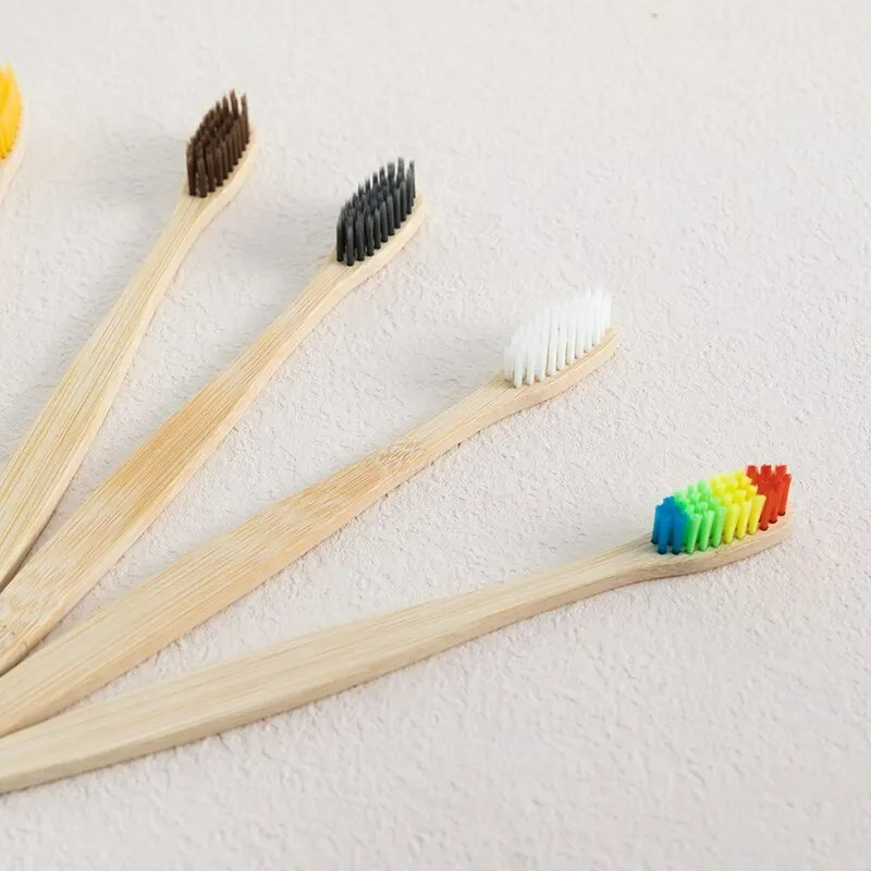 Bamboo Toothbrush Set Natural  - огляд і ціна Bamboo Toothbrush Set