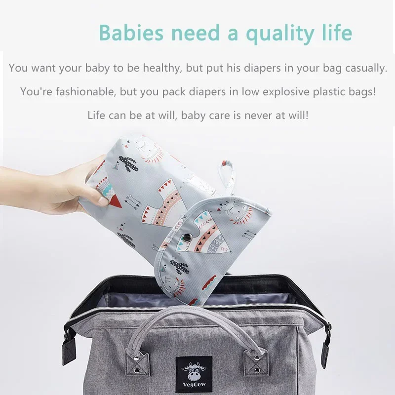 Baby Diaper Bag Organizer Reus - огляд і ціна Cloth Diaper Insert