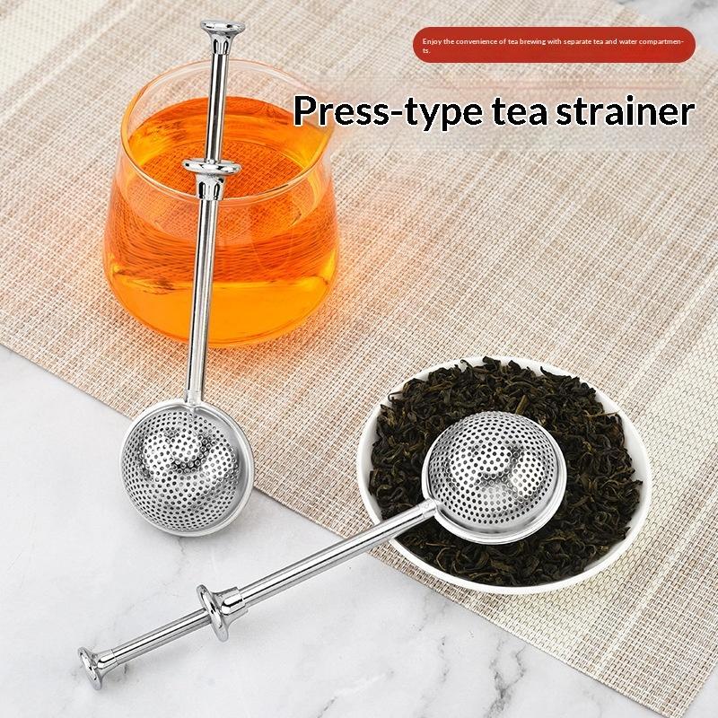 Long Handle Stainless Steel Te - огляд і ціна Loose Leaf Tea Infuser