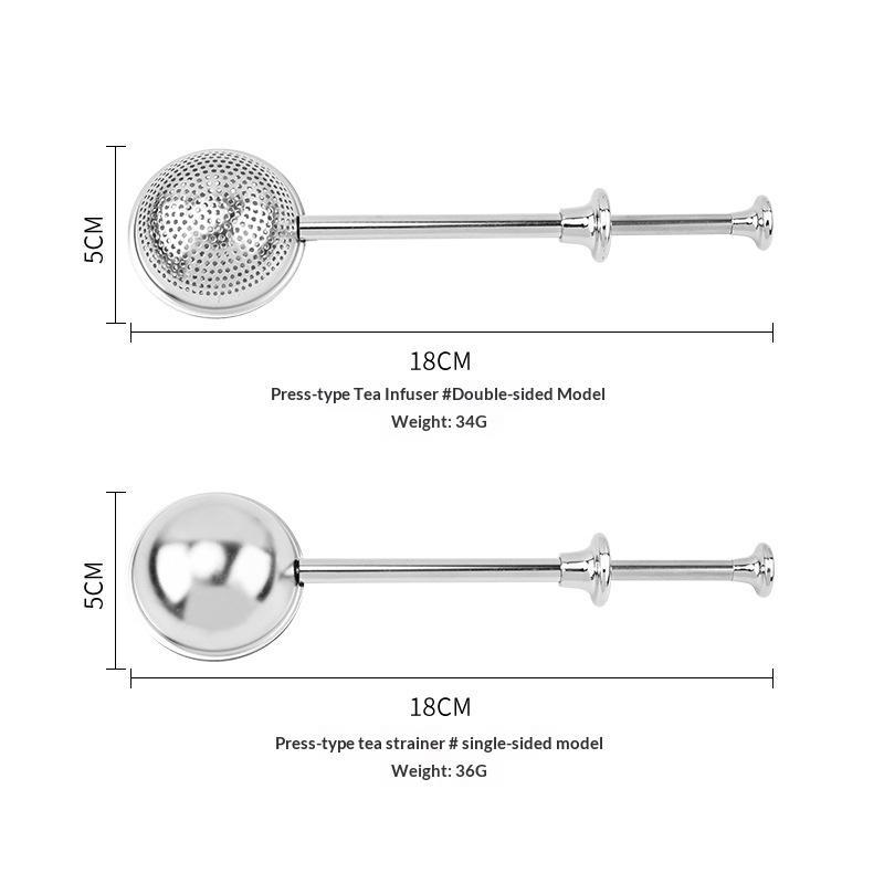 Long Handle Stainless Steel Te - огляд і ціна Loose Leaf Tea Infuser